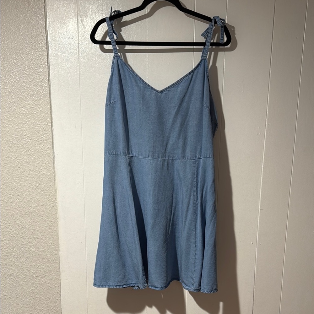 V-Neck Cami Mini Dress
